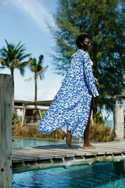 KAANDA Beach life Strandklänning Cheetah Shirt Dress