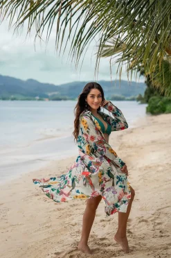 KAANDA Beach life Strandklänning Cheetah Shirt Dress