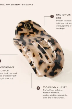Lenoites Flat Hair Clip