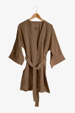 Lovely Linen Kimono Lovely Long i tvättat lin