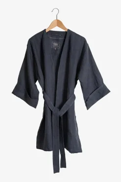 Lovely Linen Kimono Lovely Long i tvättat lin