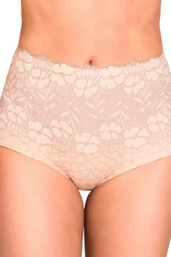 Miss Mary of Sweden Maxitrosa Jacquard & Lace Pantie Girdle