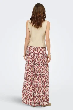 Only Byxor onlGini Mikasi Wide Pull UP Pant WV