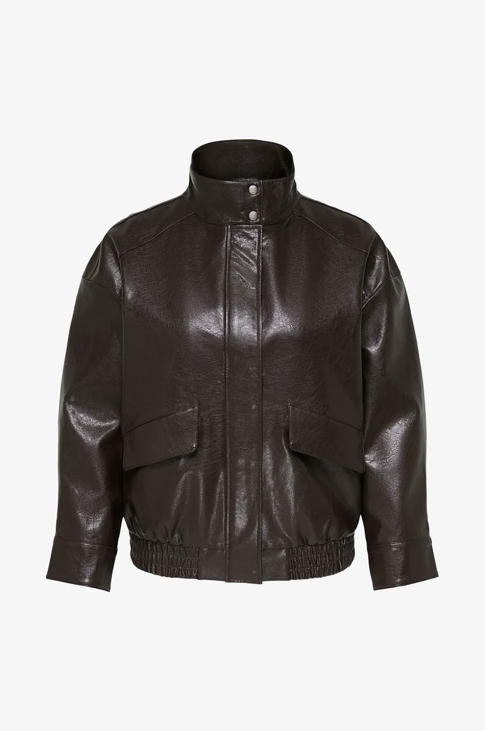 Only Carmakoma Bomberjacka carJulia Faux Leather Ovz.