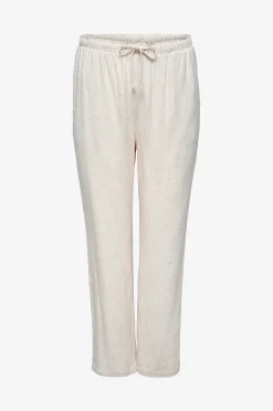 Only Carmakoma Byxor carSiesta HW Pull-up Linen Bl Pnt