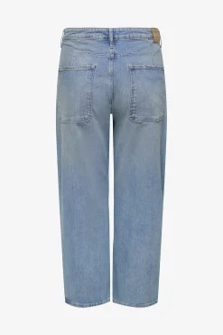 Only Carmakoma Jeans carrankie HW Crop Ankle Barrel Dnm