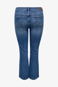 Only Carmakoma Jeans carWilly HW Flared Rhinestone