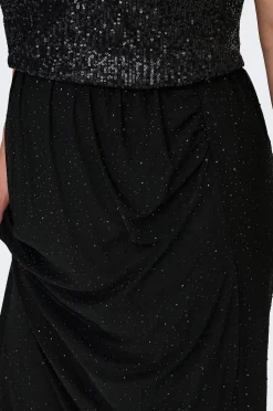 Only Carmakoma Kjol carLoura Stone Mesh Calf Skirt Jrs