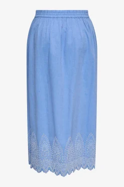 Only Carmakoma Kjol carTulum Emb Maxi Skirt Wvn