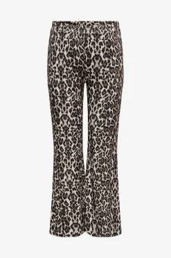 Only Carmakoma Leggings carAnna Rib Flared Aop Jrs