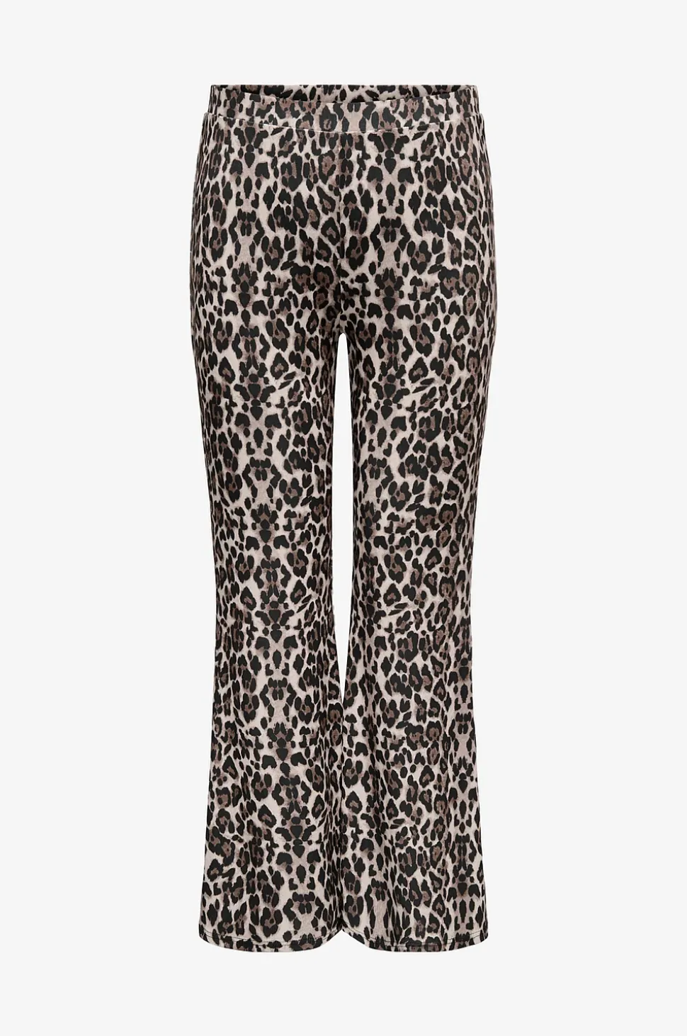 Only Carmakoma Leggings carAnna Rib Flared Aop Jrs