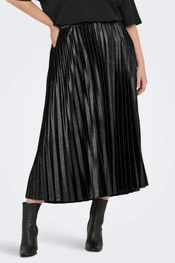 Only Carmakoma Maxikjol carLyon Pleated Shine