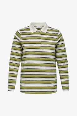 Only Carmakoma Pikétröja carGlobe L/S Polo O-neck Blouse Jrs