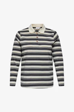 Only Carmakoma Pikétröja carGlobe L/S Polo O-neck Blouse Jrs