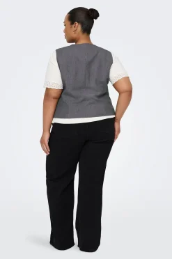 Only Carmakoma Väst carIris-hattie Waistcoat Tlr