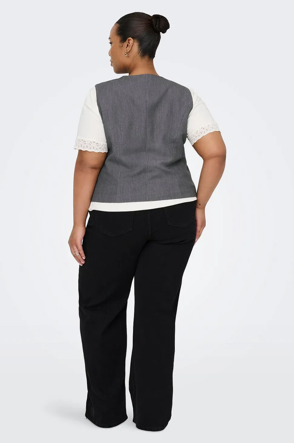 Only Carmakoma Väst carIris-hattie Waistcoat Tlr