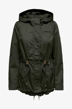 Only Jacka onlLorca Life Canvas Parka CC Otw