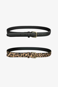 pieces Bälte pcOline 2-pack Jeans Belt