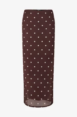 pieces Maxikjol pcDorthea HW Ankle Mesh