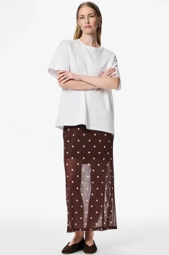 pieces Maxikjol pcDorthea HW Ankle Mesh