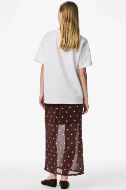 pieces Maxikjol pcDorthea HW Ankle Mesh