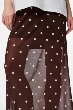 pieces Maxikjol pcDorthea HW Ankle Mesh