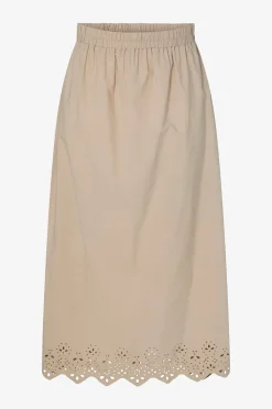 pieces Maxikjol pcSalmina HW Ankle Skirt Wvn