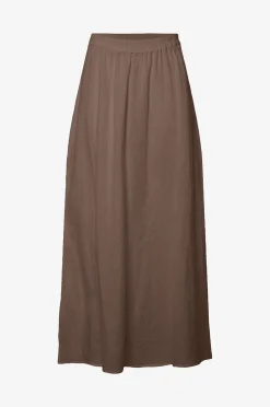 pieces Maxikjol pcSastina HW Maxi Slit Skirt Wvn