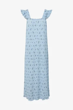 pieces Maxiklänning pcFlora Strap Flounce Dress Jrs BC