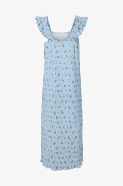 pieces Maxiklänning pcFlora Strap Flounce Dress Jrs BC