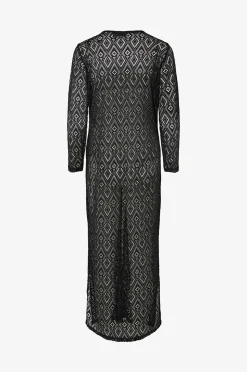 pieces Strandklänning pcVita 7/8 Lace Ankle Kimono