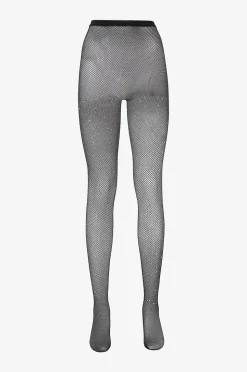 pieces Strumpbyxor pcClaire Fishnet Glitter Tights