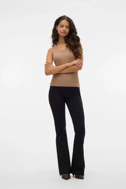Vero Moda Byxor vmKamma NW Flared Jersey Pant