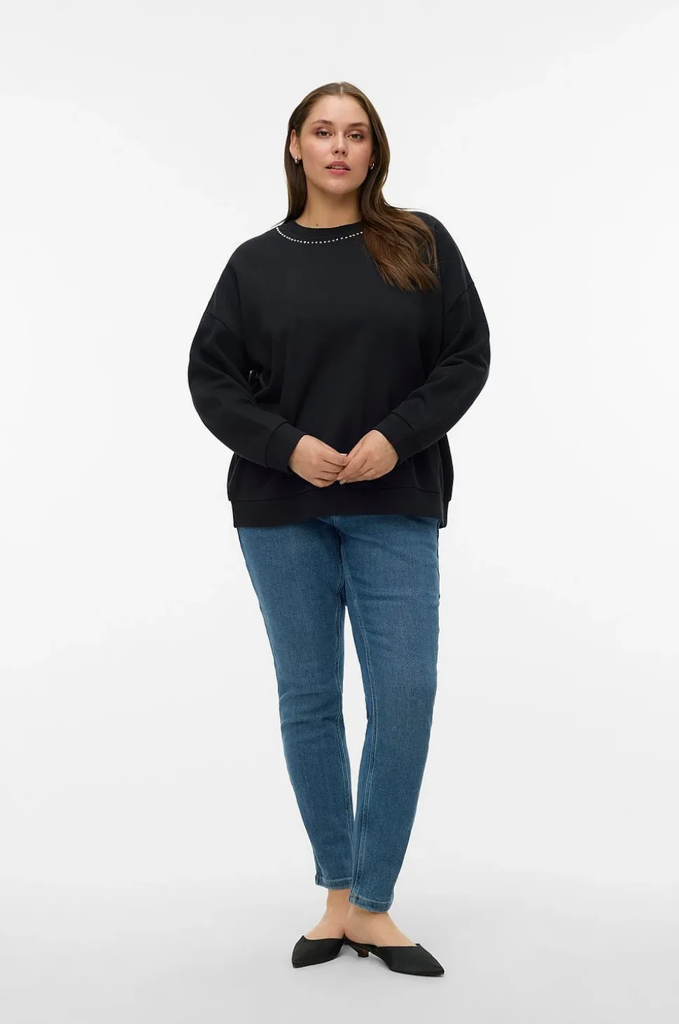 Vero Moda Curve Sweatshirt vmClotte Trina LS