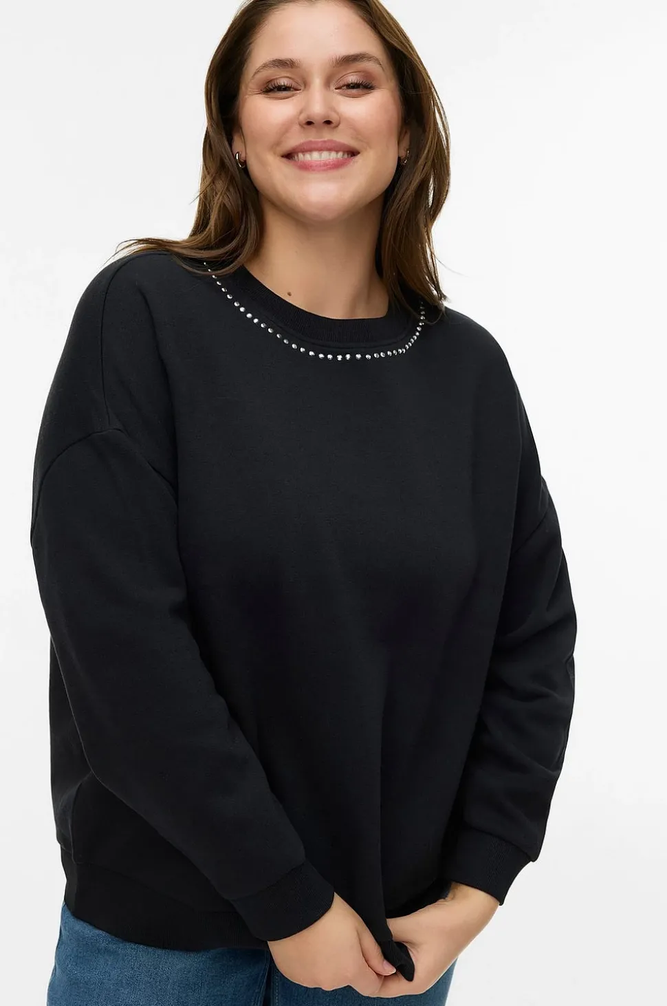 Vero Moda Curve Sweatshirt vmClotte Trina LS