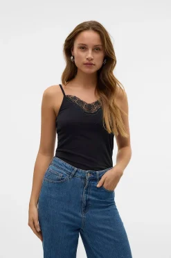 Vero Moda Linne vmInge Lace Singlet