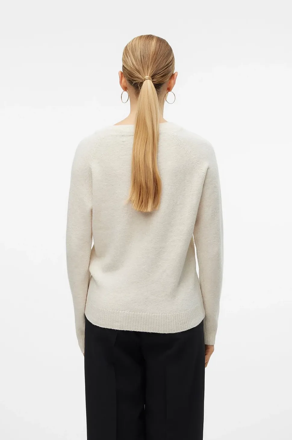 Vero Moda Tröja vmDoffy LS O-Neck Blouse