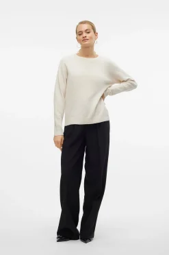 Vero Moda Tröja vmDoffy LS O-Neck Blouse