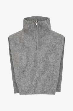 Vila Fuskpolo viSaja Half Zip Knit Neck Warmer/ef