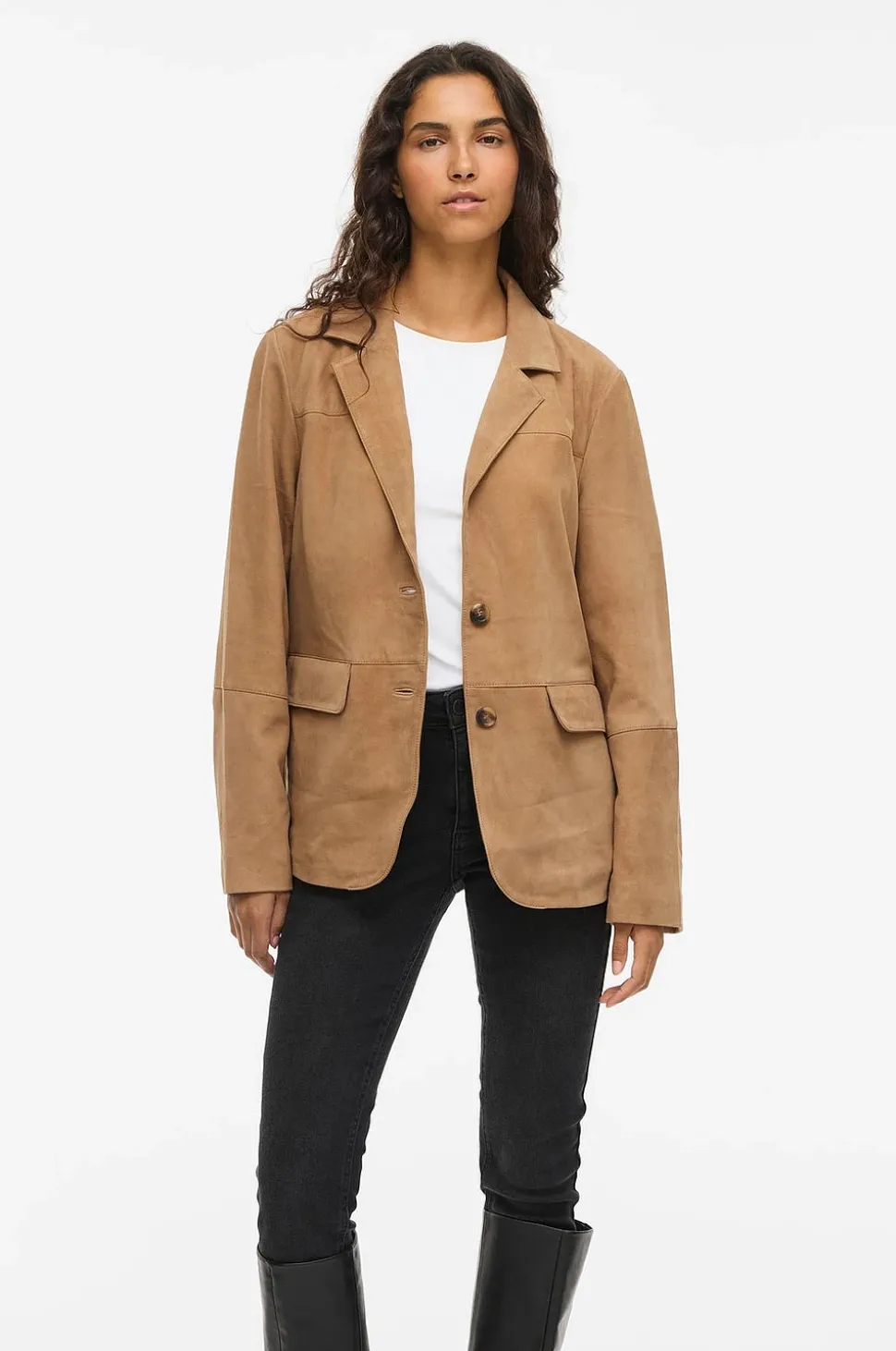 Vila Kavaj viIda L/S Suede Blazer