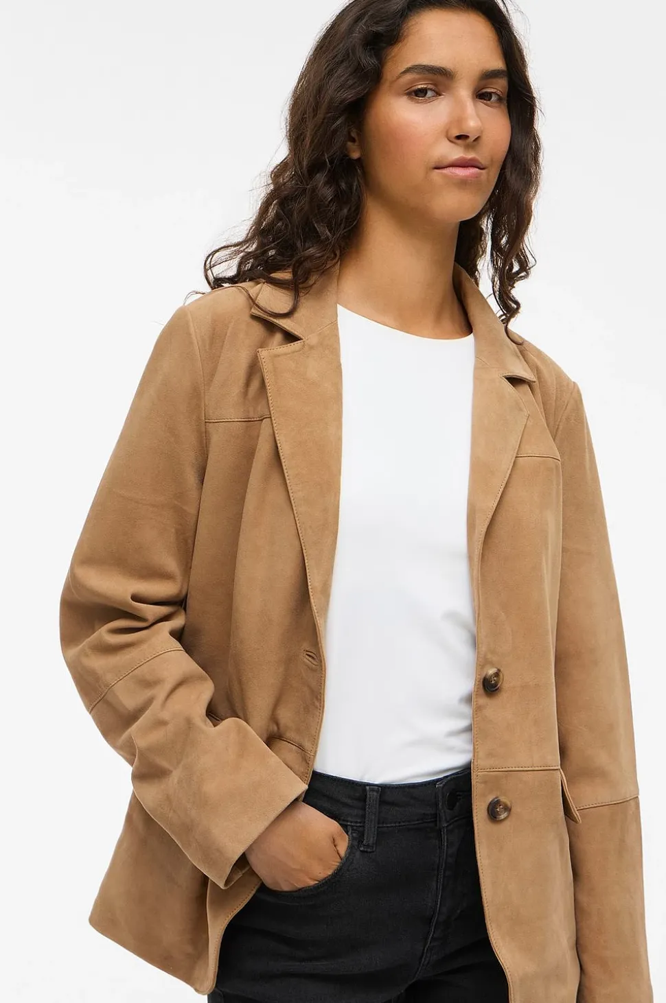 Vila Kavaj viIda L/S Suede Blazer