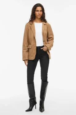 Vila Kavaj viIda L/S Suede Blazer