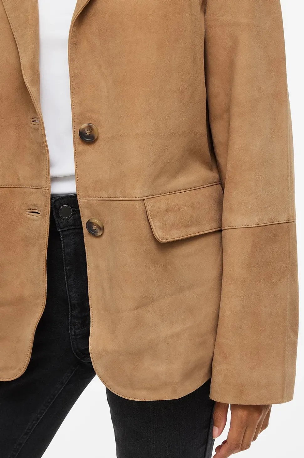 Vila Kavaj viIda L/S Suede Blazer