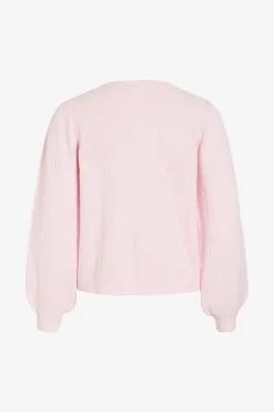 Vila Tröja viBri O-neck L/S Detail Knit