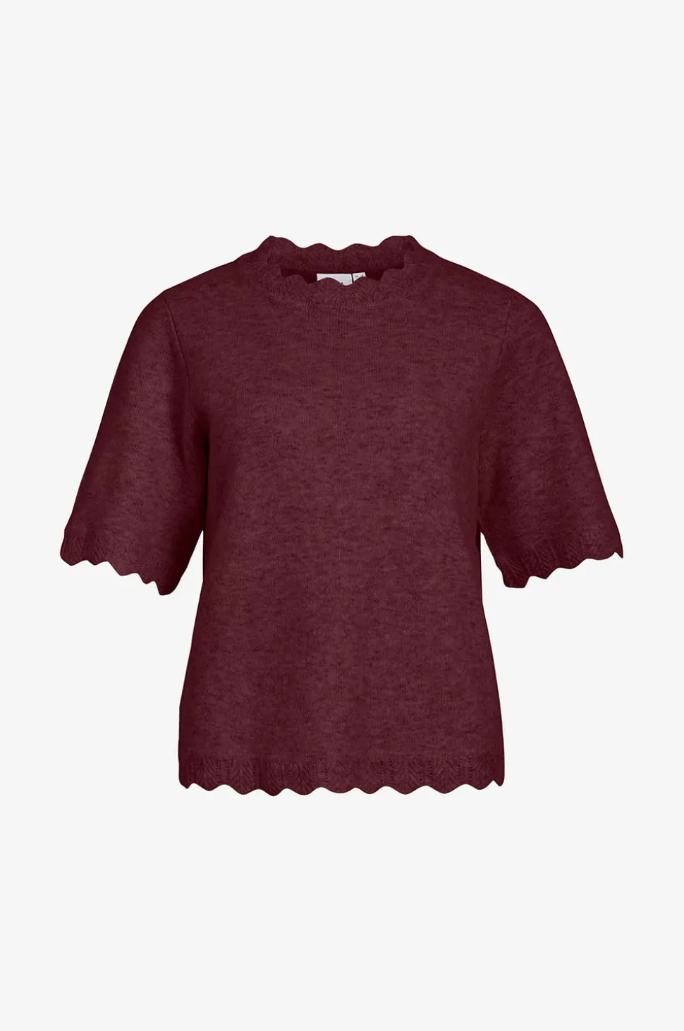 Vila Tröja Vinikolina O-Neck 2/4 Knit Top - No