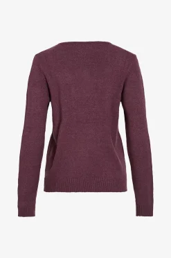Vila Tröja viRil V-neck Knit Top