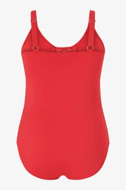 Zizzi Baddräkt sPauline Tie Swimsuit Solid