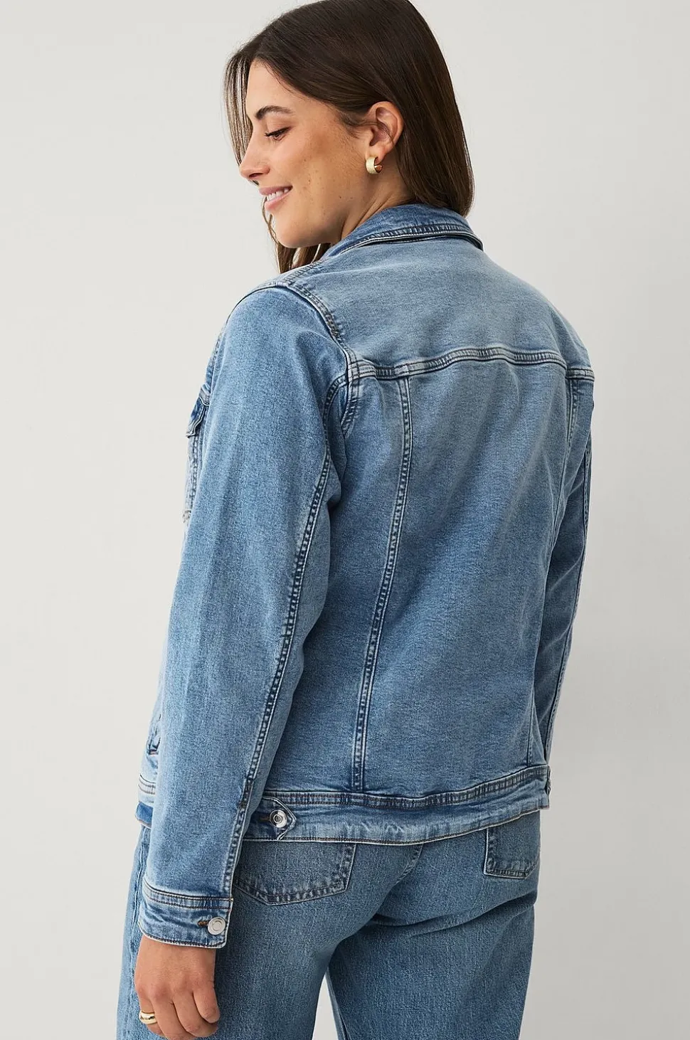 Zizzi Jeansjacka jAlli L/S Jacket