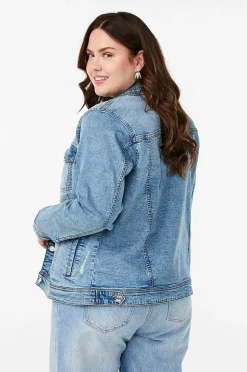 Zizzi Jeansjacka jAlli L/S Jacket