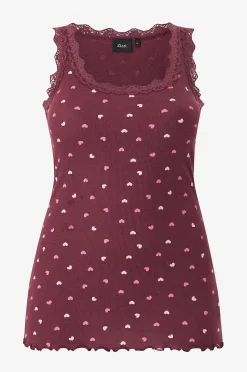 Zizzi Linne mLiv S/L Aop Top